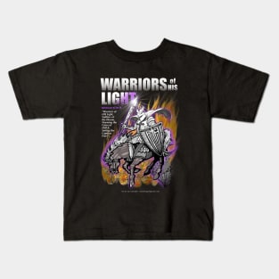 "Warriors of HIS Light" Art SS2 Kids T-Shirt